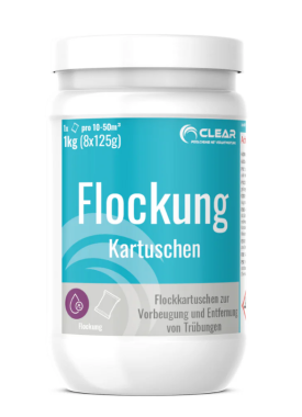 CLEAR Flockkartuschen 8Stk, 1kg, CL-1016